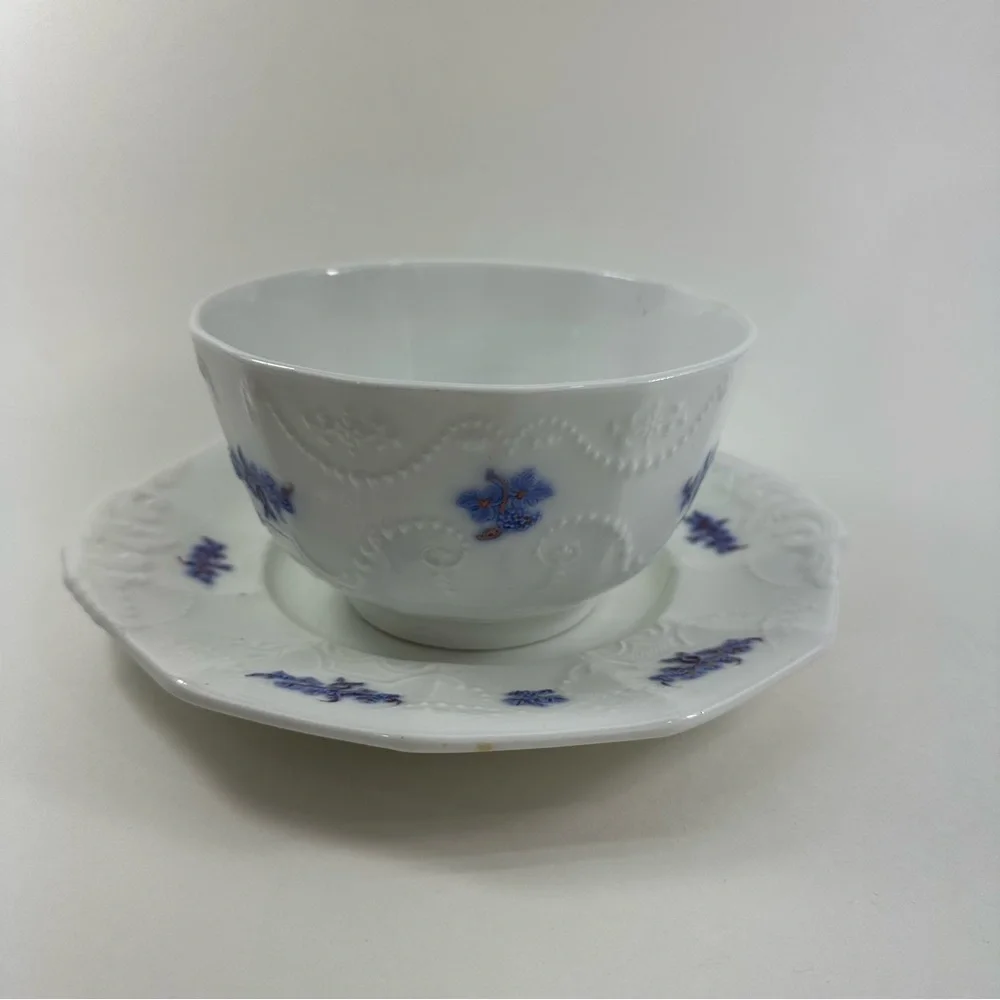 Adderley Chelsea pattern Bowl And Plate Set